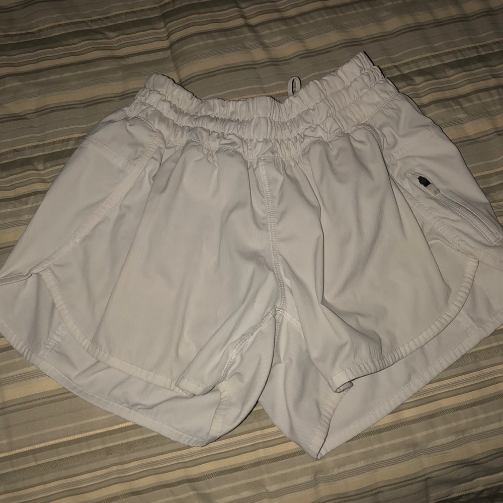 White Lululemon Shorts